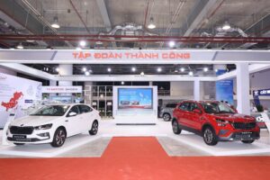 Skoda trưng bày dàn xe mới tại triển lãm Quảng Ninh