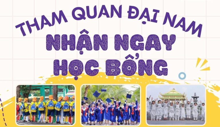 Khu du lịch Đại Nam công bố chương trình học bổng cho đoàn học sinh tham quan