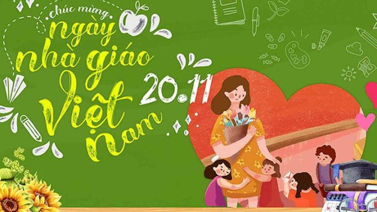 Lời chúc ngày 20/11 cho cô giáo ngắn gọn, ý nghĩa năm 2025