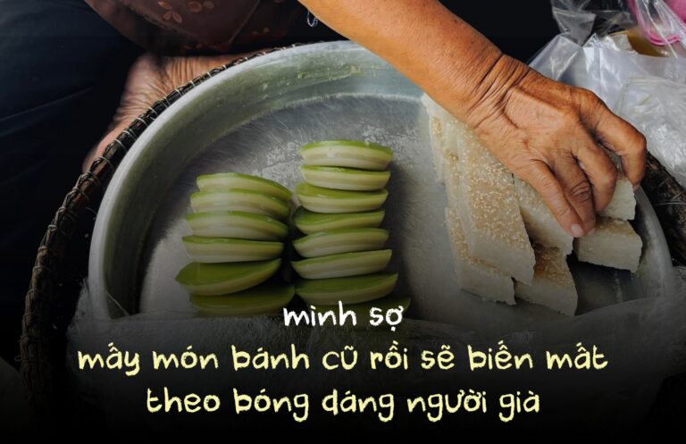 Những chiếc bánh quê và nỗi sợ một ngày không còn ai nhớ