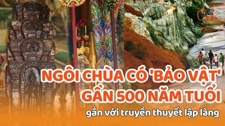 Ngôi chùa miền Tây có ‘bảo vật’ gần 500 năm tuổi gắn với truyền thuyết lập làng