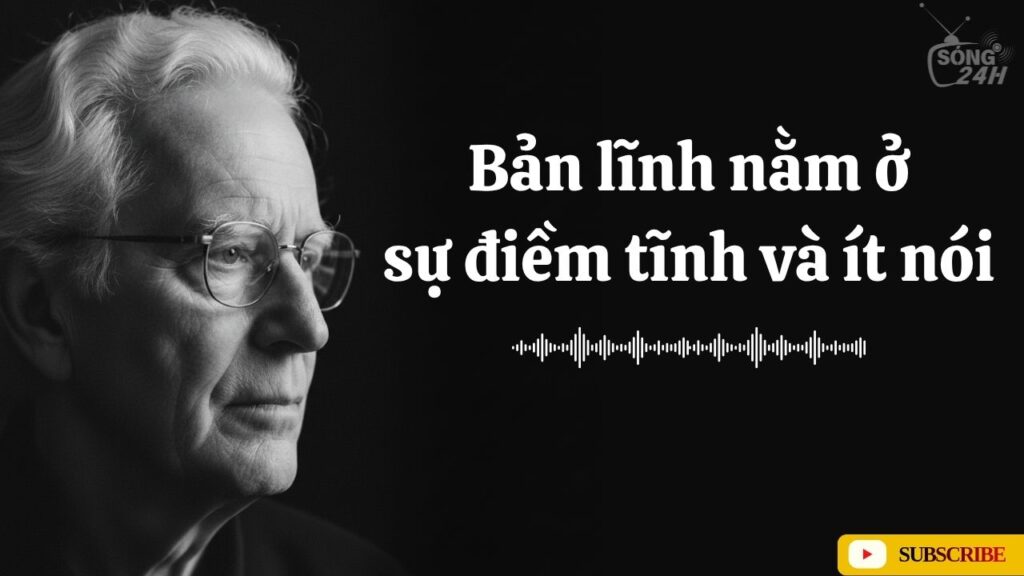 Podcast Sóng 24h: Bản lĩnh nằm ở sự điềm tĩnh và ít nói