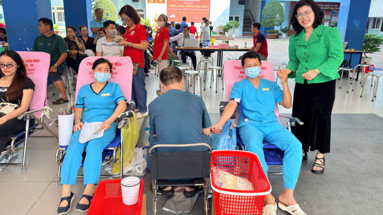 Phường Tân Sơn Hòa lan tỏa nghĩa cử cao đẹp qua ngày hội hiến máu tình nguyện